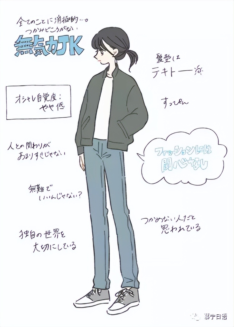 jk分为哪六种,jk在日本是什么样