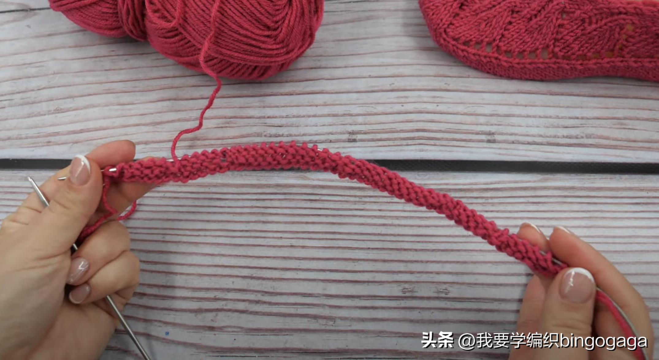 成人织鞋袜教程,一步一步教新手织袜子鞋袜