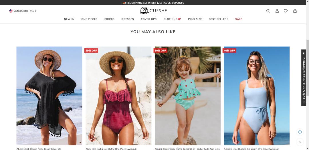 融资过亿！深度分析DTC泳装品牌Cupshe成名之路