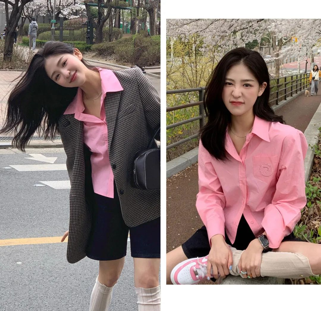 衬衫控必学五种穿法,衬衫控搭配女