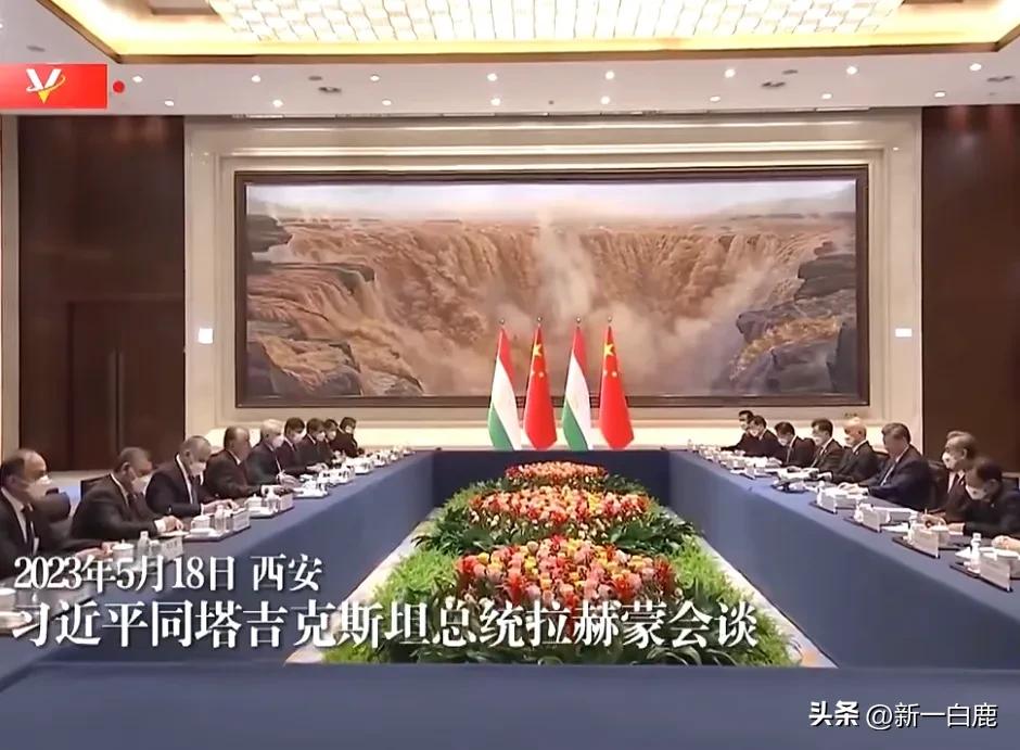 中亚五国峰会领导人进场,中亚峰会各国领导