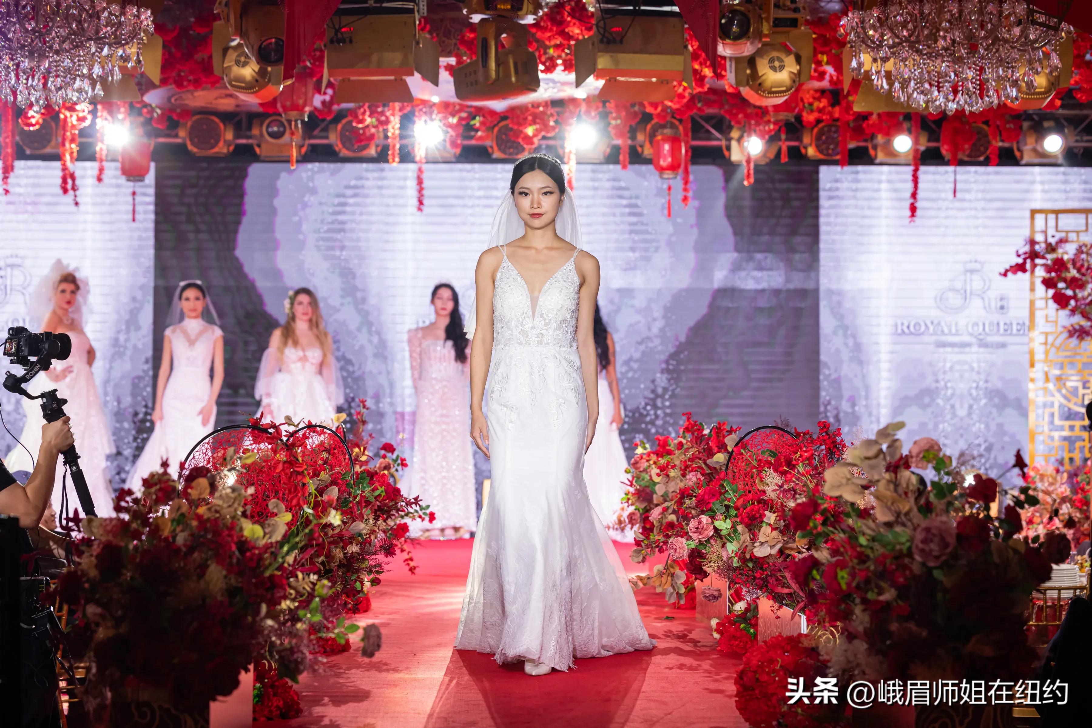 纽约华人首场婚礼秀，在君豪盛大开幕，群星璀璨