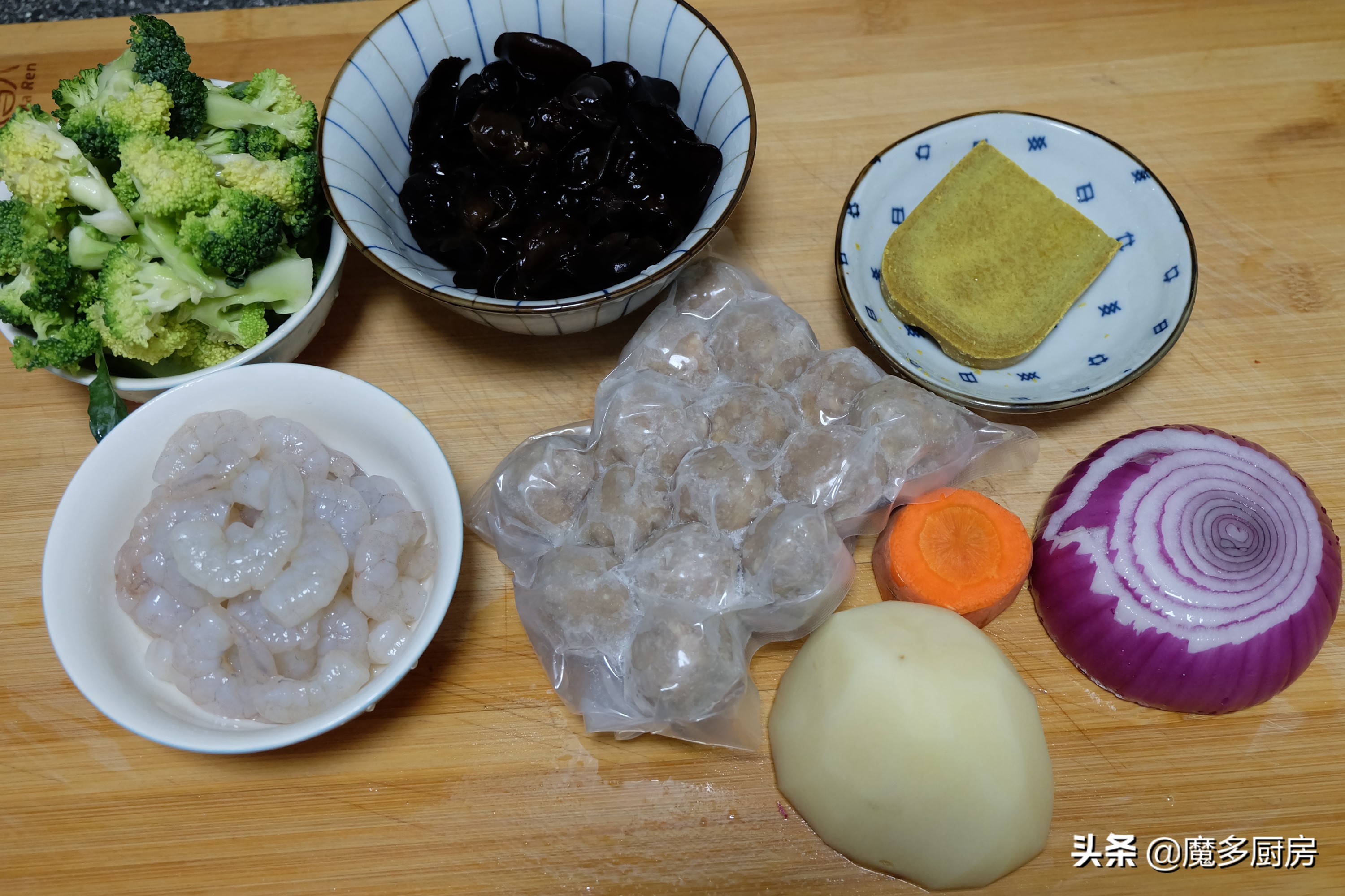 荤素盖饭,小孩盖饭怎么做好吃