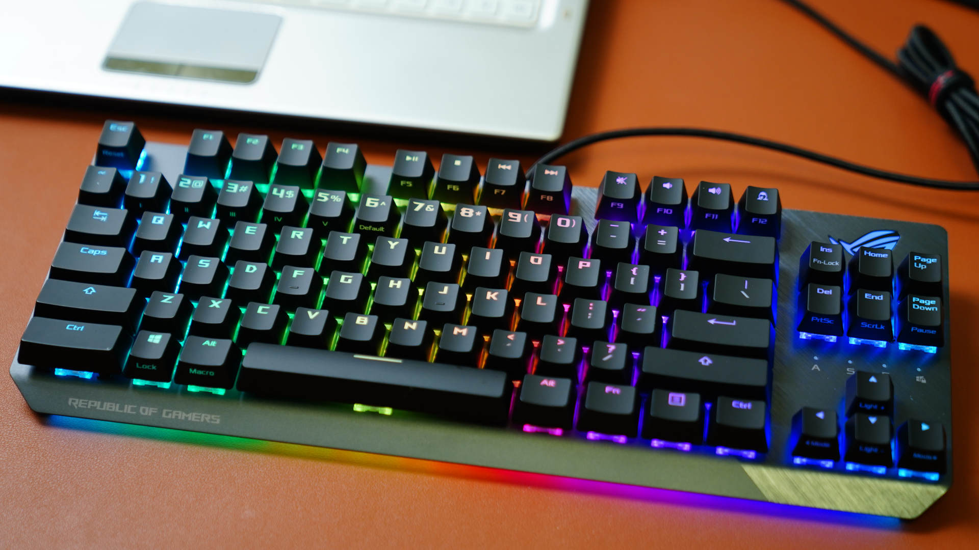 rog游侠竞技版红轴机械键盘评测,rognxtkl竞技版键盘测评