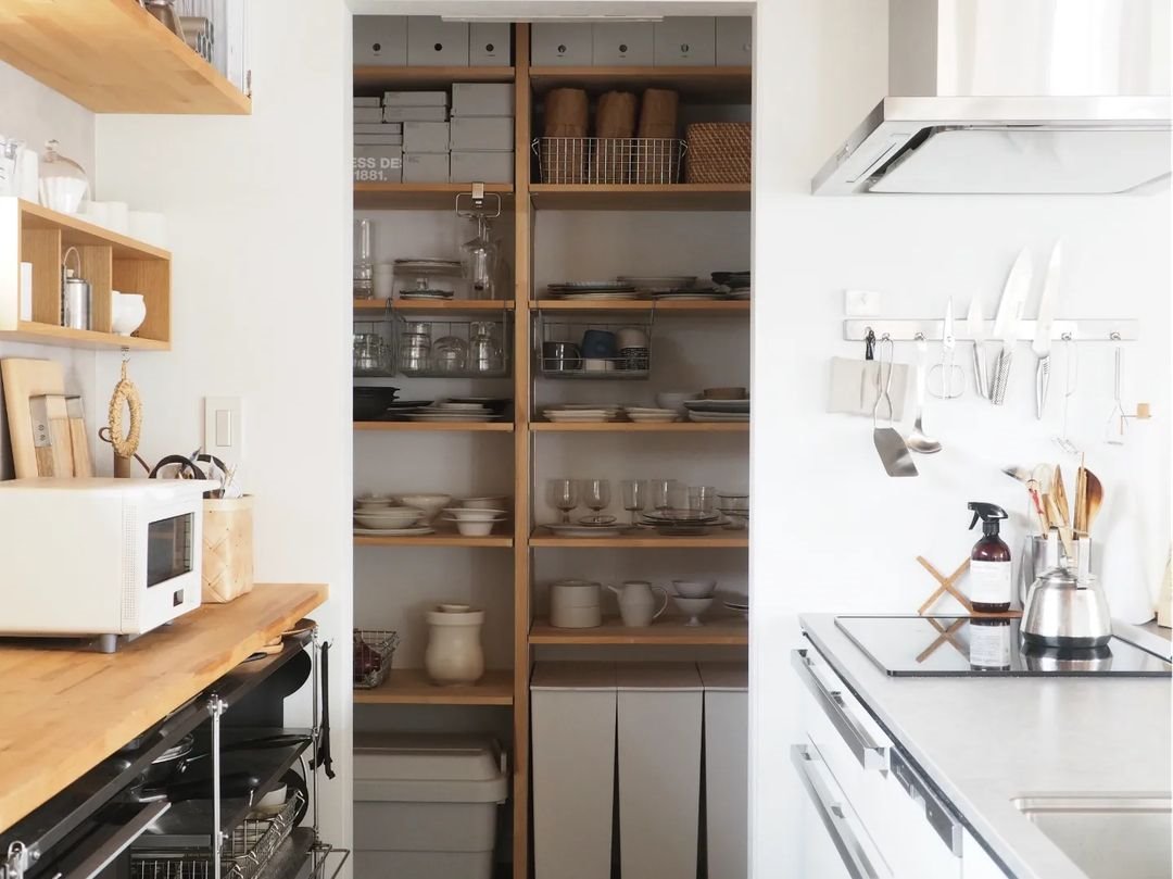 日本博主的宝藏厨房，丧心病狂的整齐！颜值爆裂，收纳力也惊人