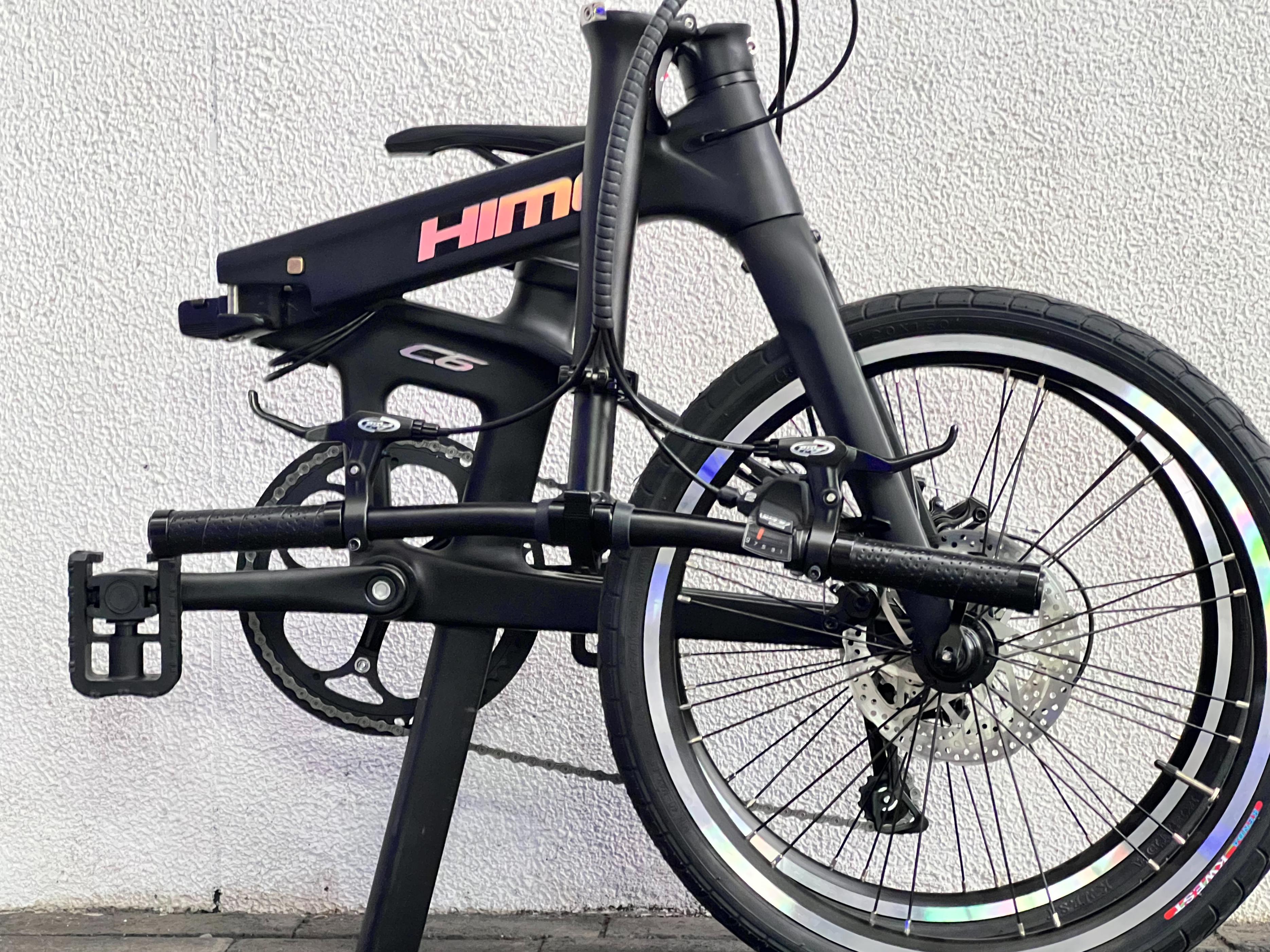 喜摩电助力折叠自行车评测,喜摩HIMOC20电动助力自行车