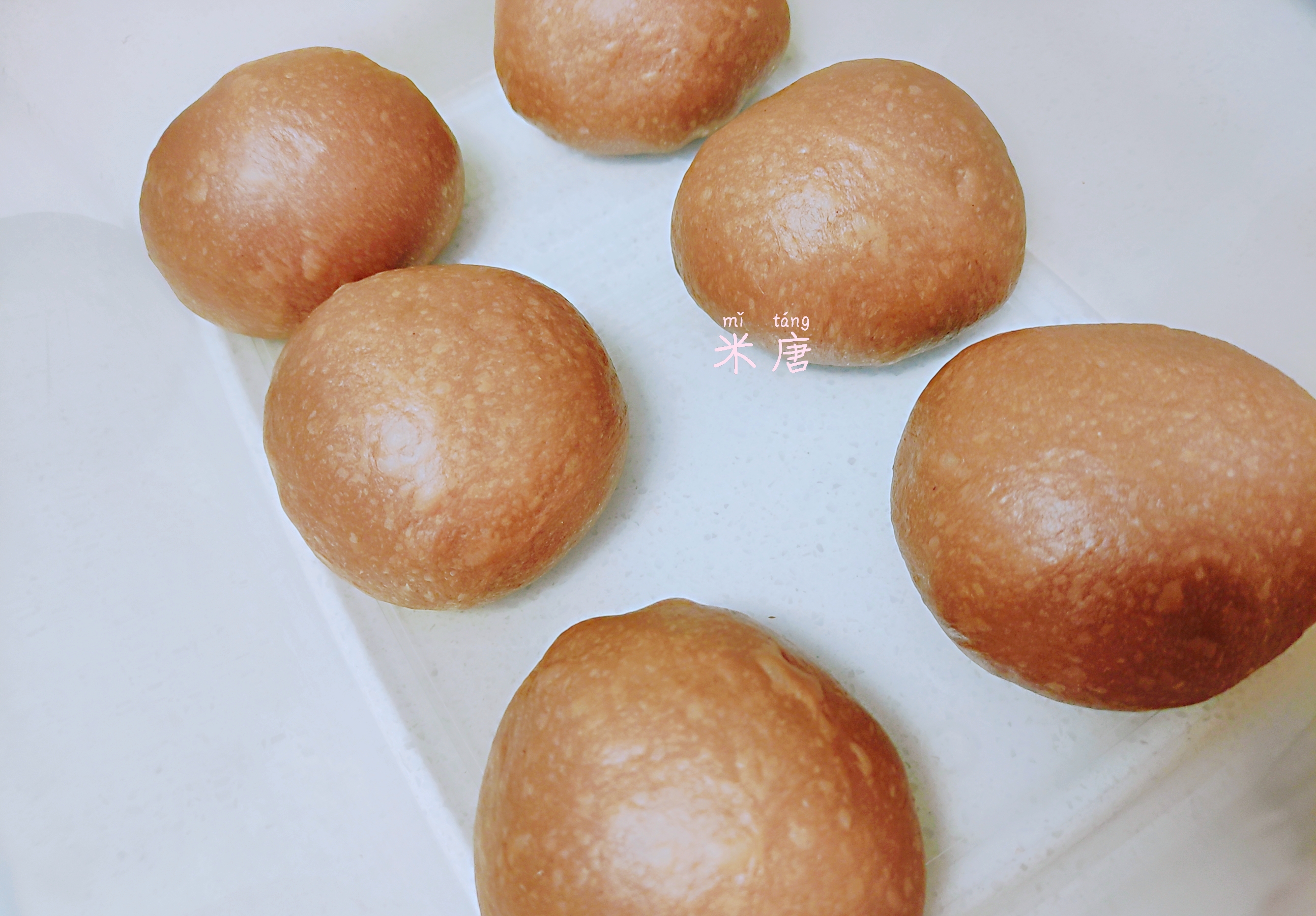 米唐麻麻玩转面团：#吐司日记#摩卡奶酪吐司