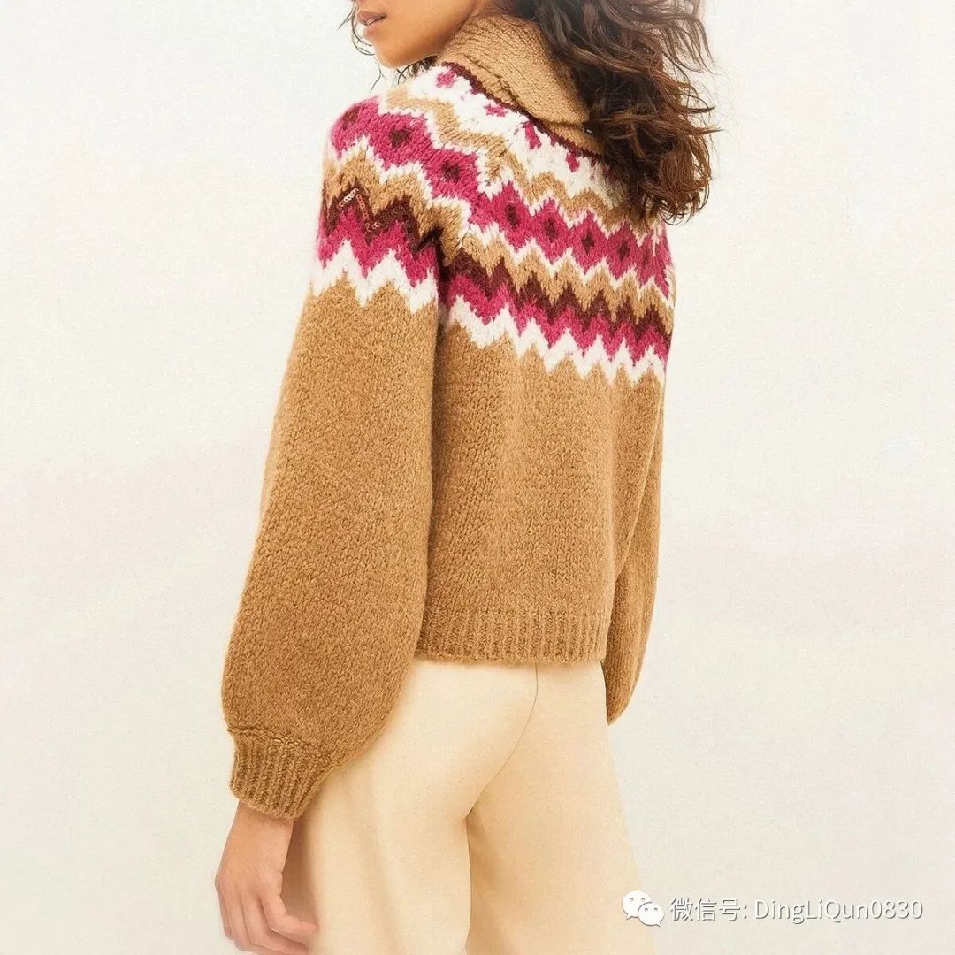 秋款jk针织衫,早秋针织蝴蝶袖针织衫