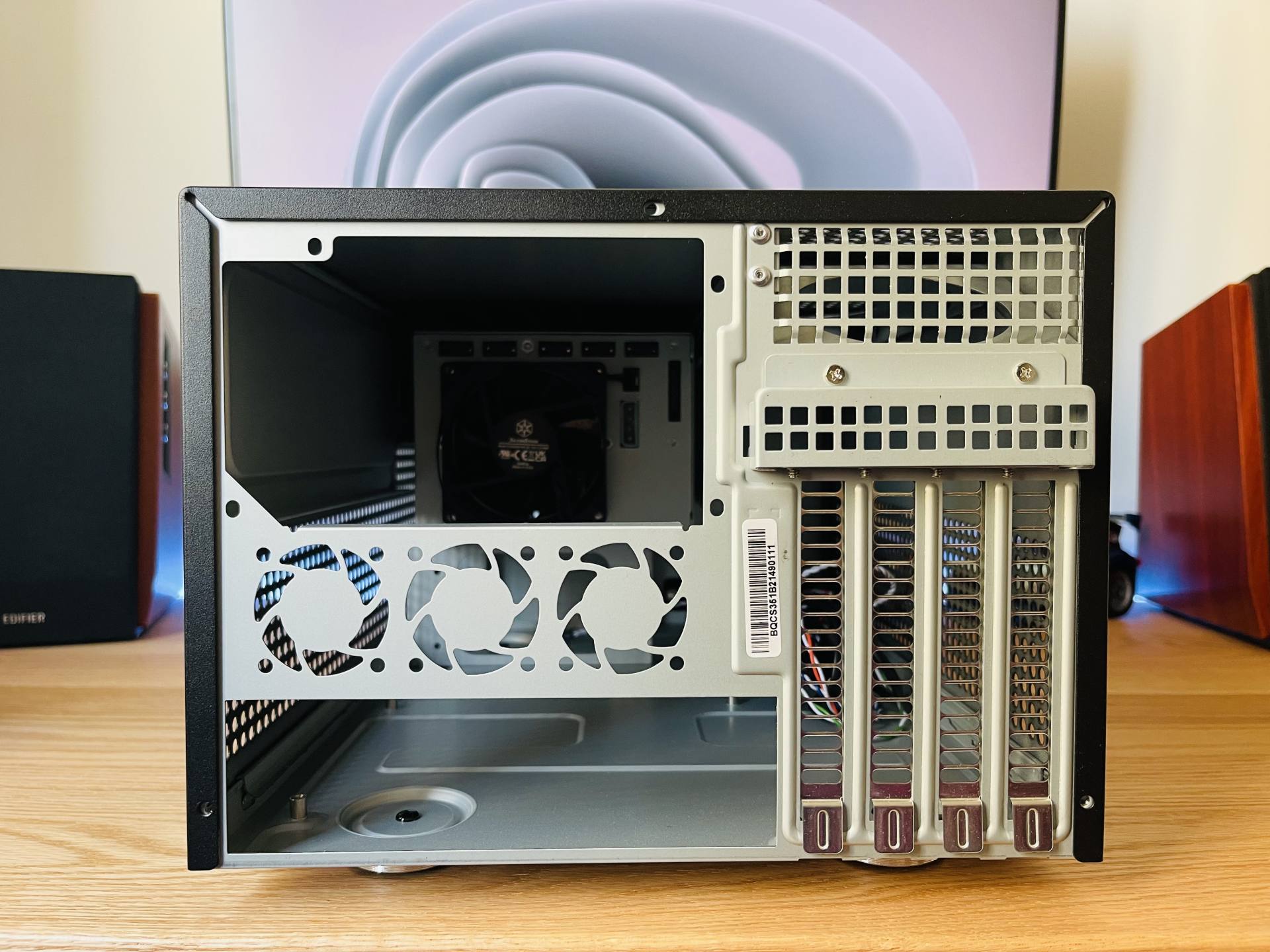 银欣机箱组装nas,银欣搭建nas