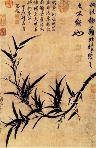 花鸟山水古画图片大全,中国名画山水画花鸟画