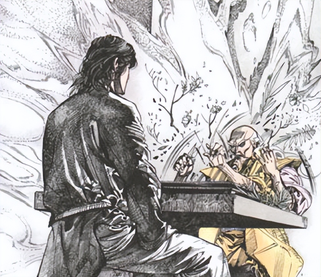 风云第一部绝无神,风云中的天皇和雄霸