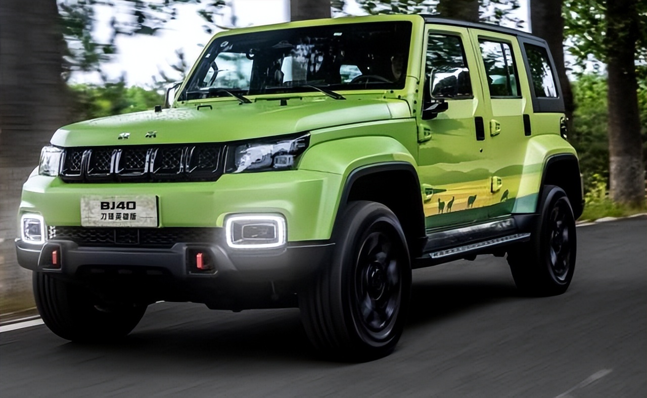 新款的bj40越野,全新的bj40越野