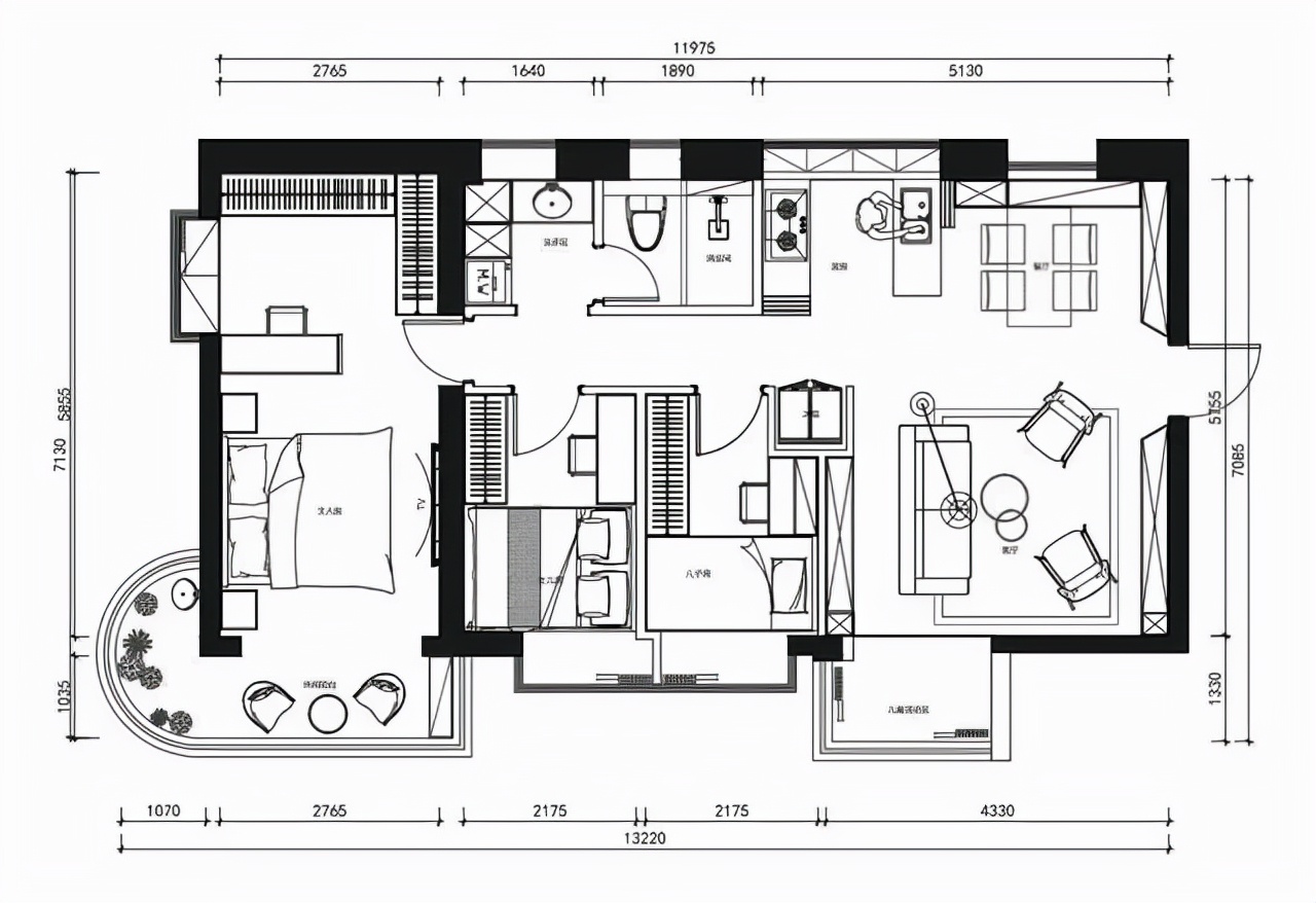 小户型豪宅装修布局,小户型豪宅装修设计方案