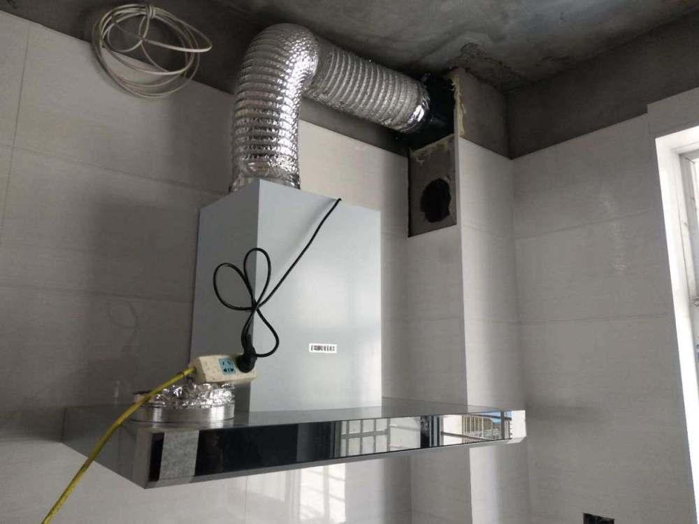 油烟机反味是楼上还是楼下的味,油烟机反味最简单的烟道改造办法