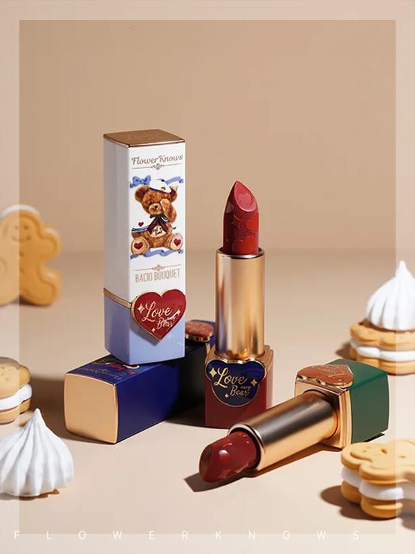 国货之光魅色奢润亮采口红红梨色,颜值超高超好用的口红