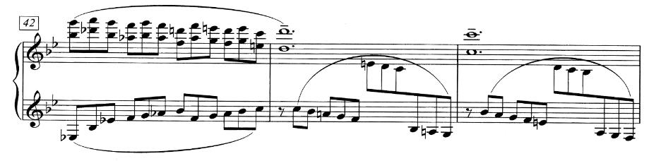 钢琴变奏曲的曲式结构,钢琴曲曲式结构分析