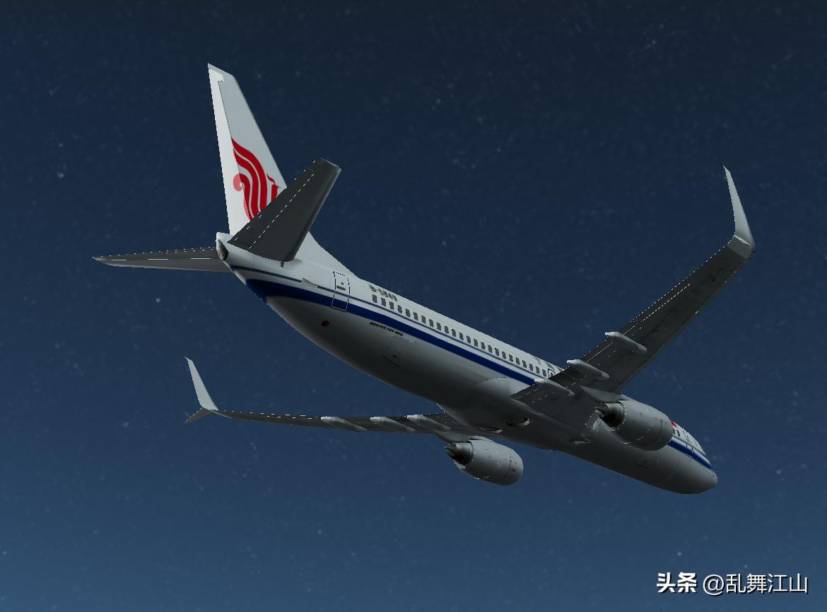 11月7日16点17分，一架从重庆飞往北京的飞机抵达河南新乡上空