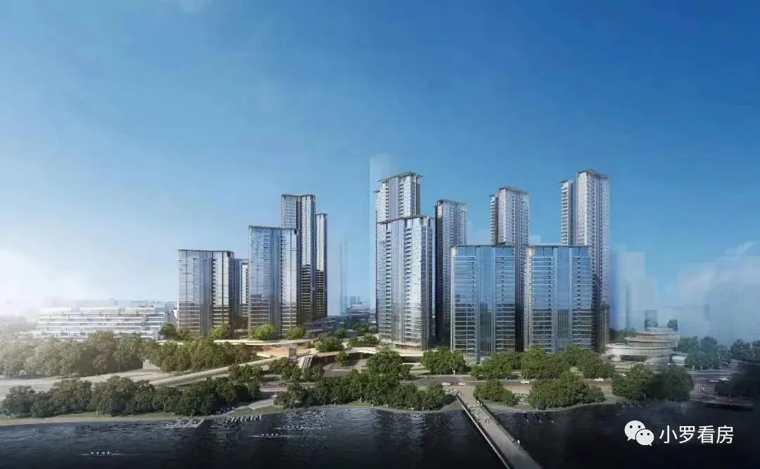 越秀琶洲南tod景观,越秀琶洲中心