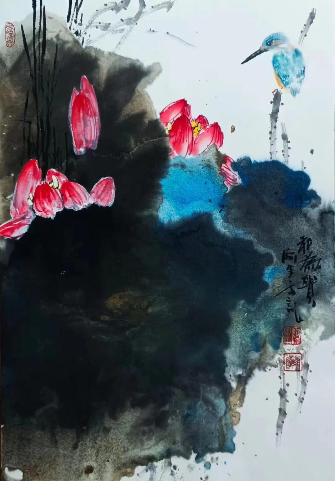 马西光作品,马西光国画作品欣赏