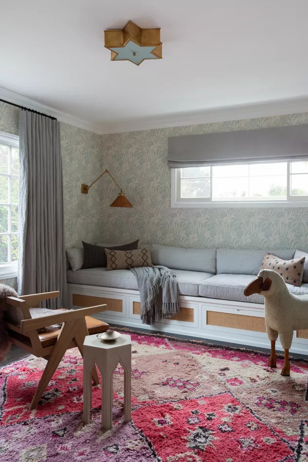 儿童装修效果图卧室男孩,儿童书房卧室一体装修效果图