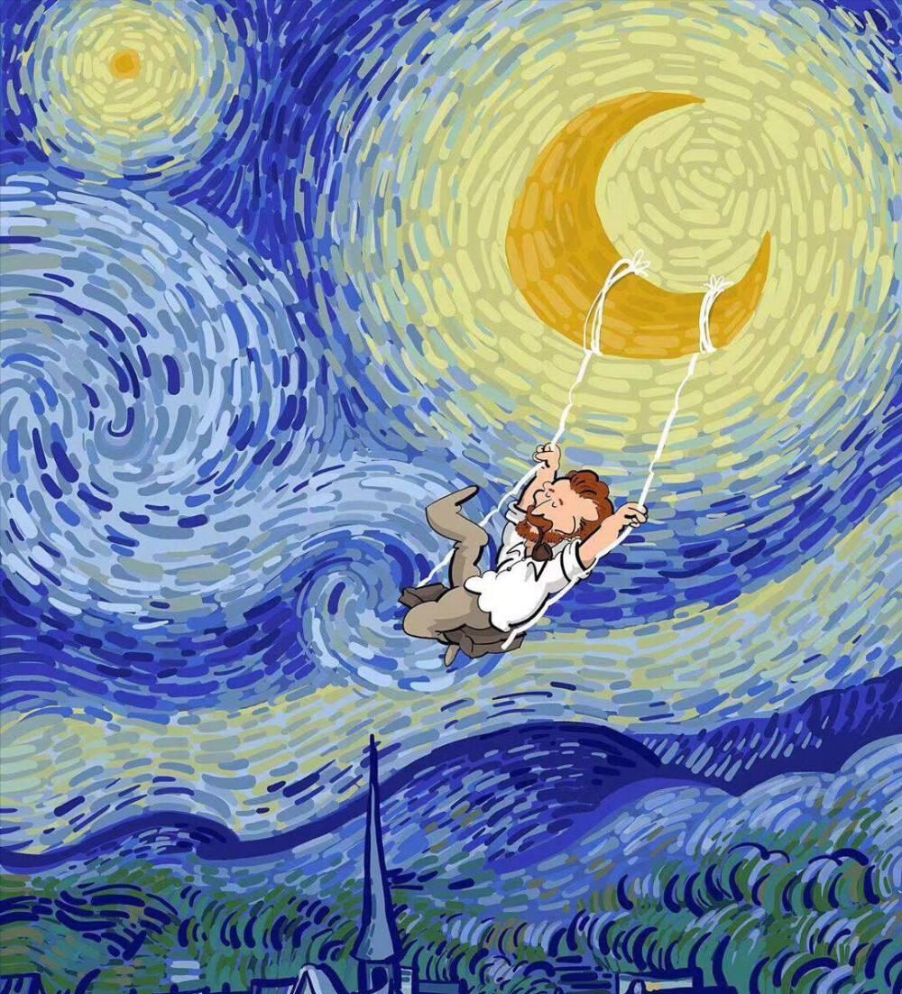 梵高的艺术特色,梵高的艺术作品介绍