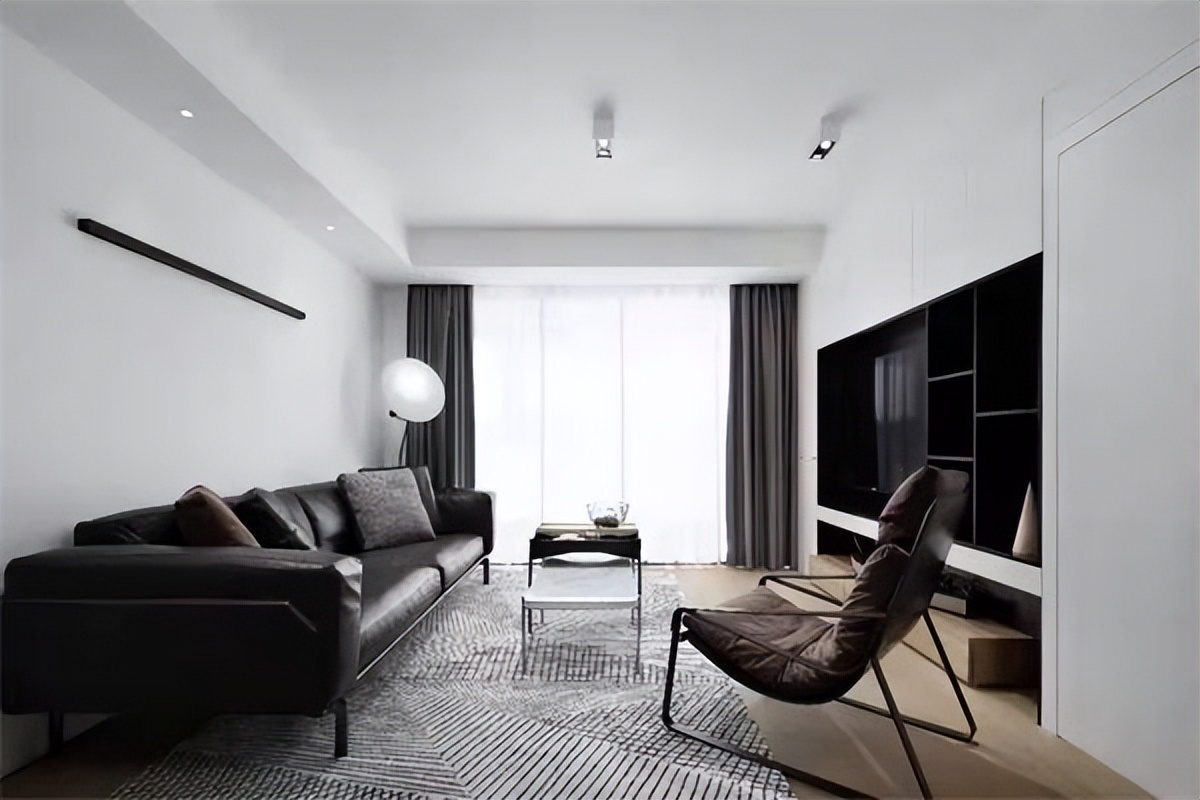 没有阳台的客厅怎么装修美式轻奢,没有阳台的客厅如何装修