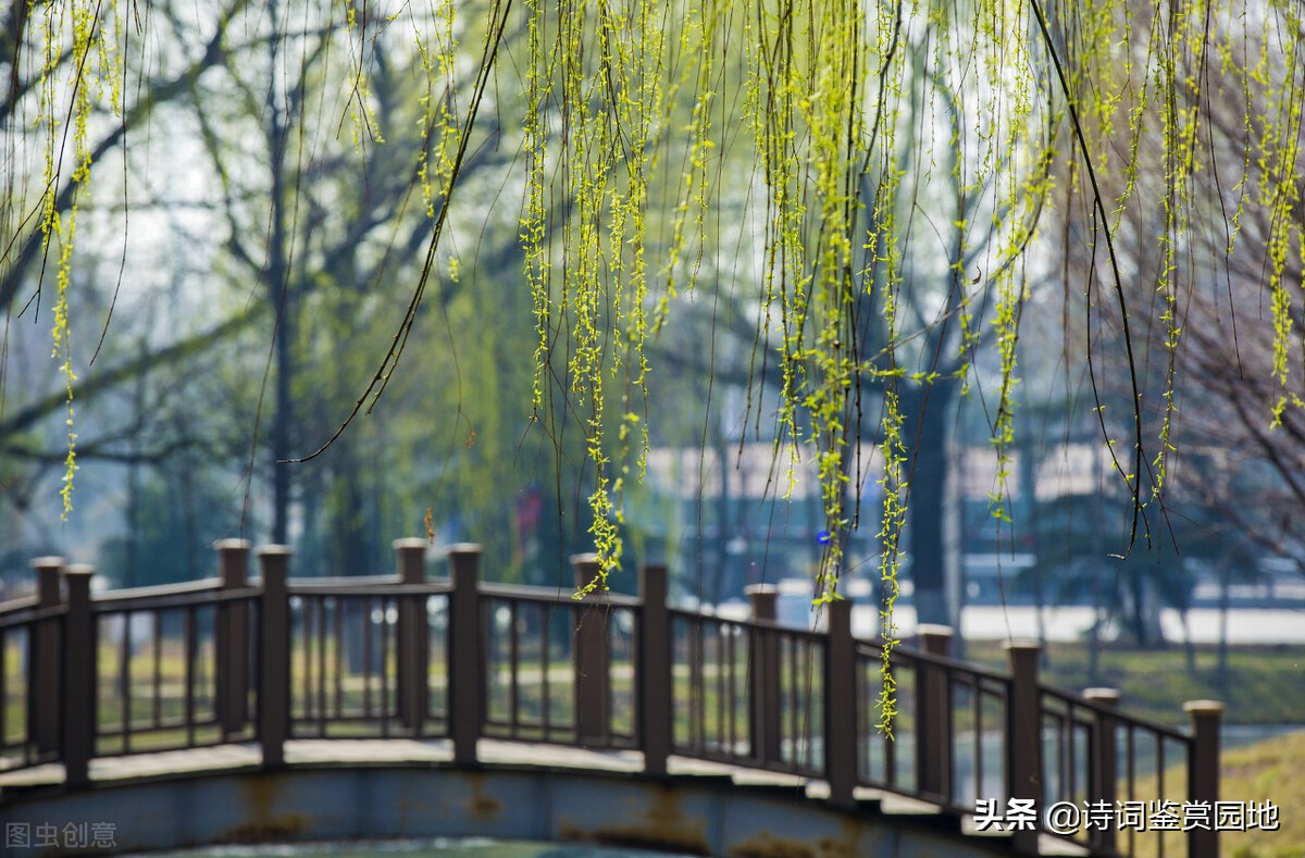 梅花垂柳竞*光春**,晏几道2首写早春景色的词,哪一首更美呢?