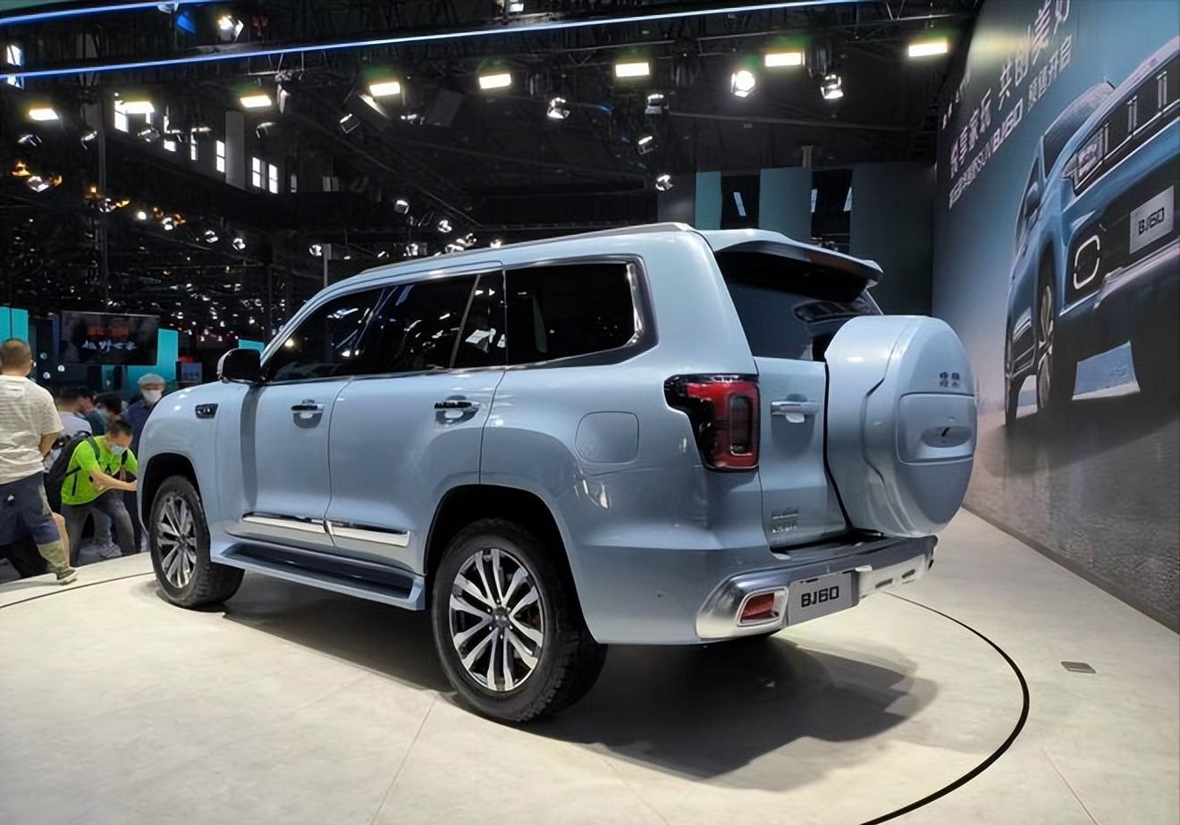 bj60谍照曝光越野suv即将来袭,越野与豪华兼得感受bj60
