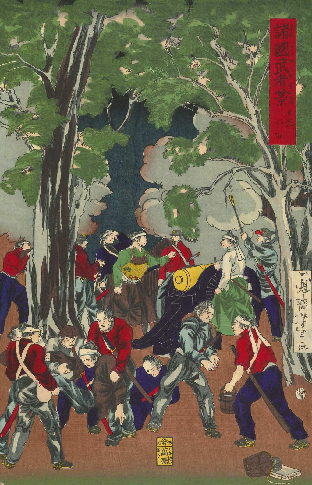 戊辰战争素材,戊辰战争示意图