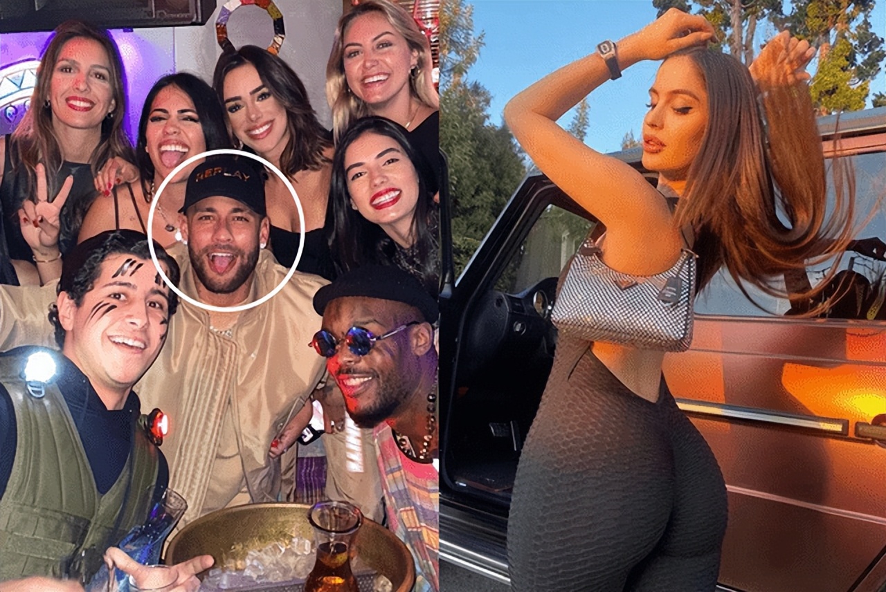 内马尔参加儿子生母卡洛琳娜婚礼,内马尔为儿子庆生