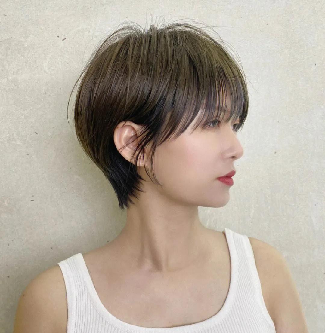 今年最流行的短发型减龄容易打理,发量多减龄短发30款个性洋气短发