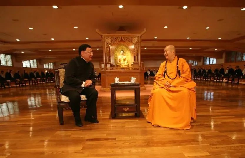 星云大师与刘长乐,刘长乐和星云法师