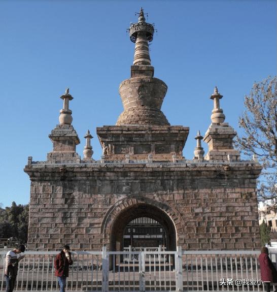 云南昆明古建筑群图,云南省昆明市官渡古镇古建筑