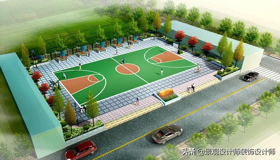 室内外篮球场设计案例效果图,室内篮球场设计视频