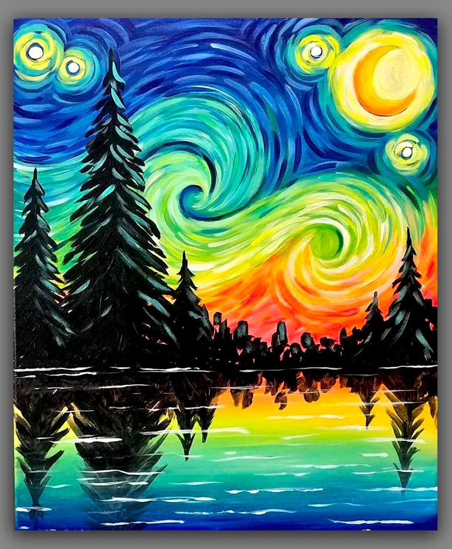 水粉画冬日初学简单雪人,冬日水粉画课件儿童6-12岁