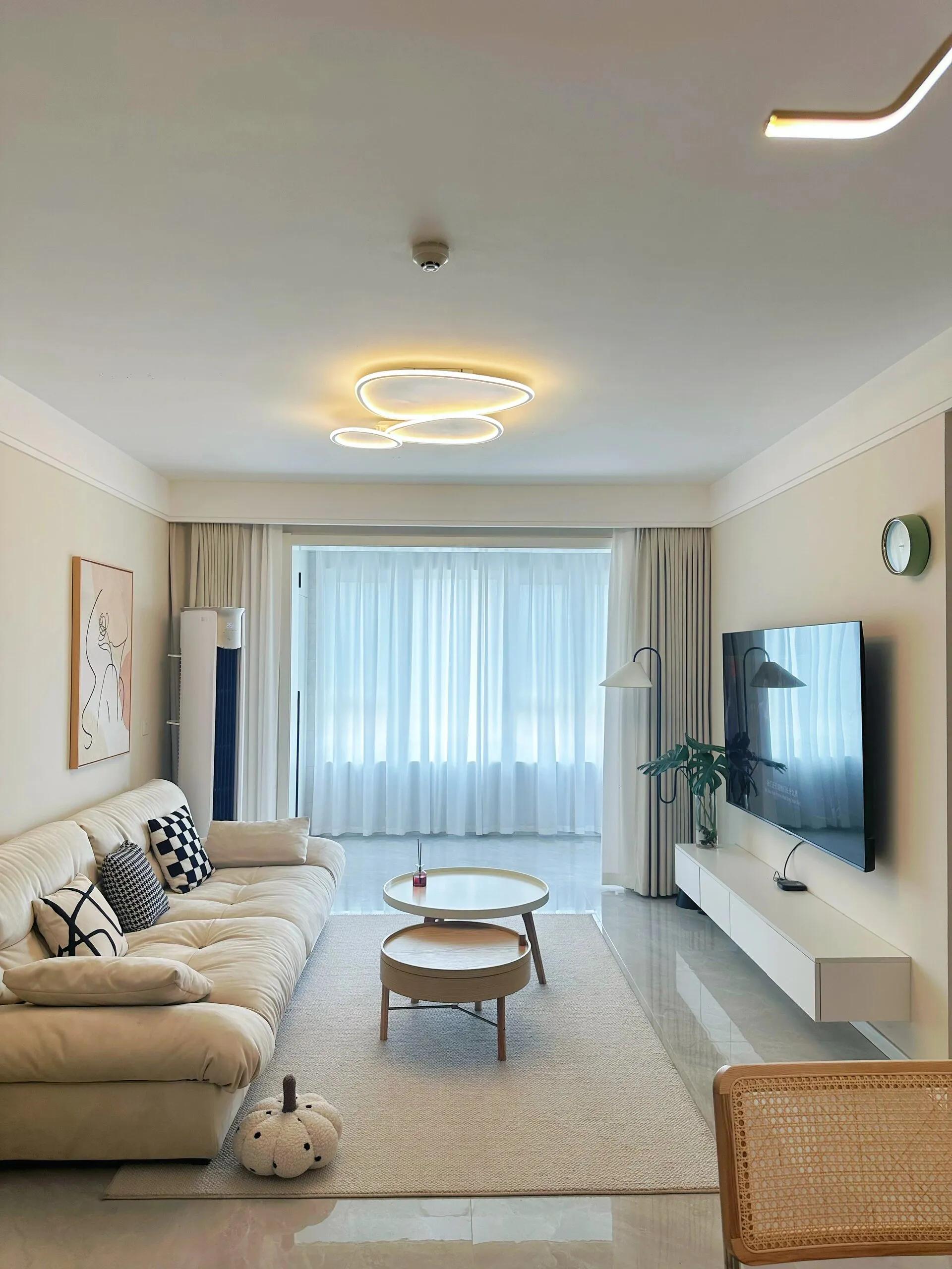 20平客厅新式设计,20款极简风客厅