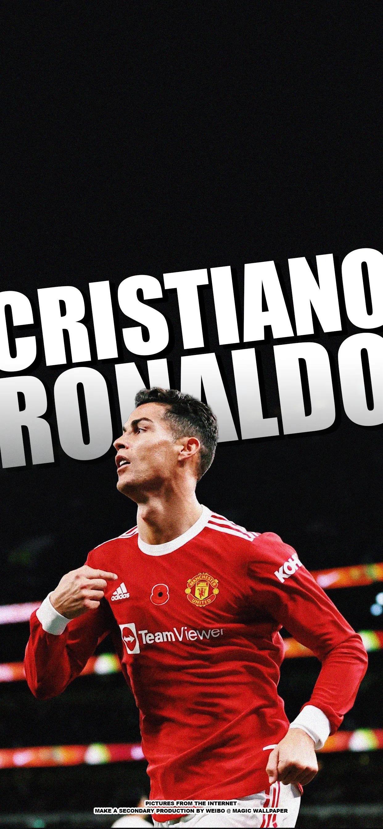 抖音上很火的曼联壁纸c罗,c罗壁纸全屏高清4k手机