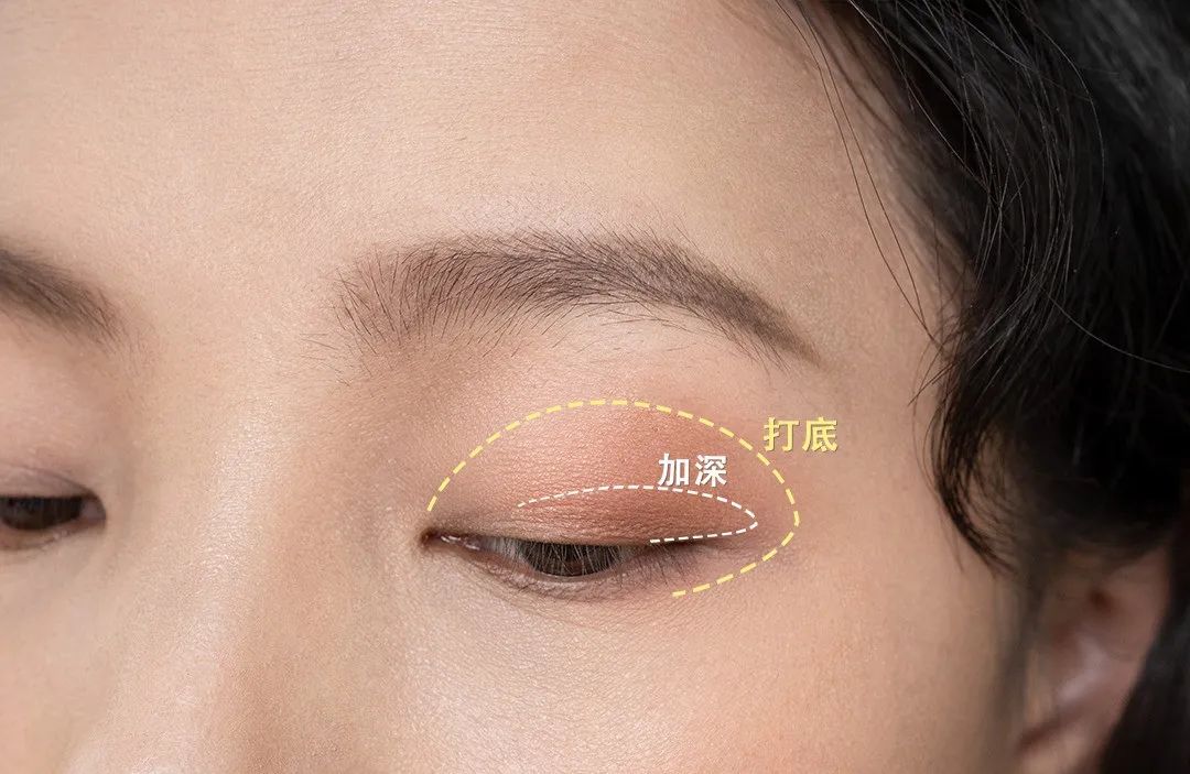大眼袋下眼睑眼妆教程,原来眼妆才是换头的关键