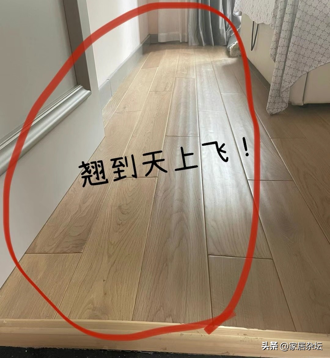 全屋木地板通铺后悔了,厨房间铺了木地板后悔了
