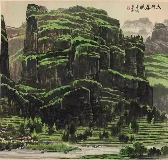 名家余玉奇山水画精品欣赏,画川江山水画名家