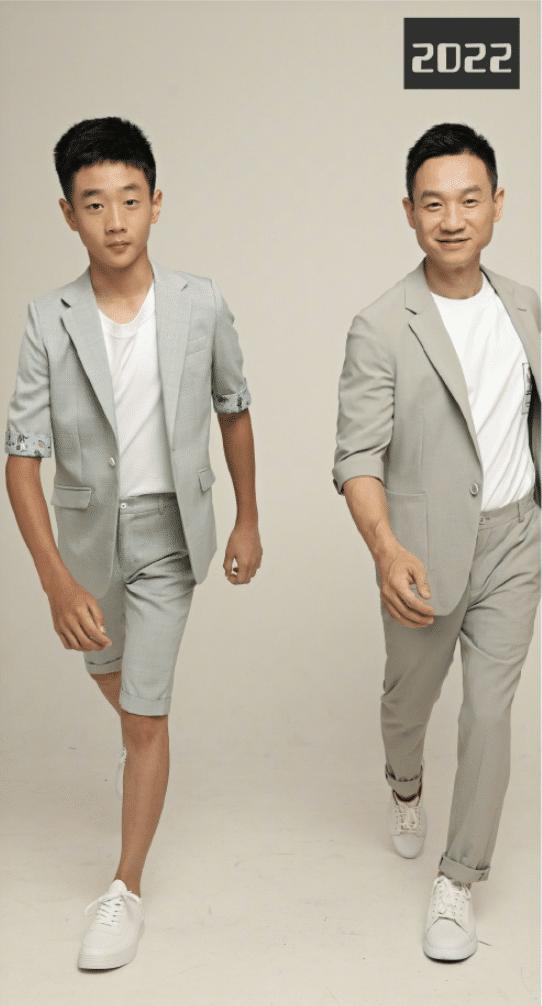 董洁带儿子顶顶回农村,董洁带儿子顶顶出席活动