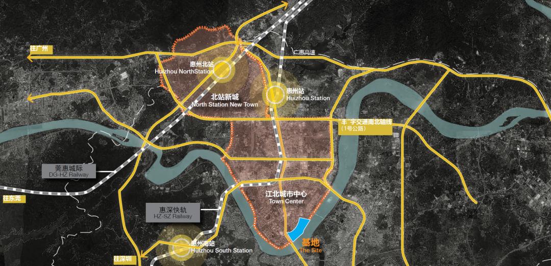 惠州江北东区控制性详细规划,惠州景观工程规划