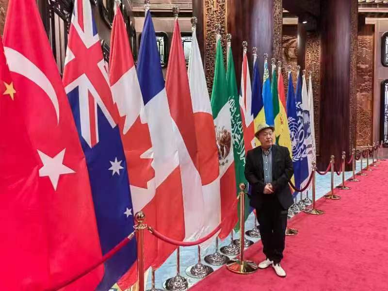 中美艺术作品展,中美书画艺术交流展