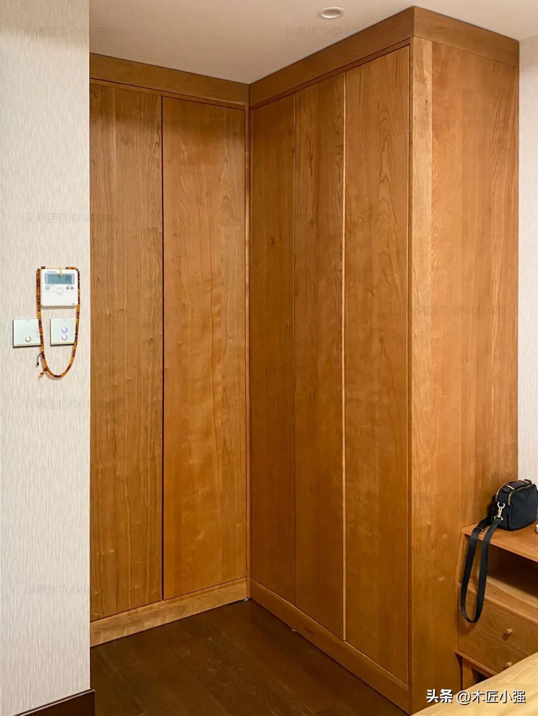 胡桃木极简大平层,北京180平大平层4房