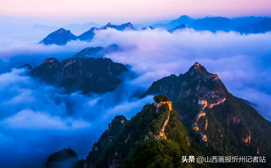 从未见过的绝美景点,长城摄影师