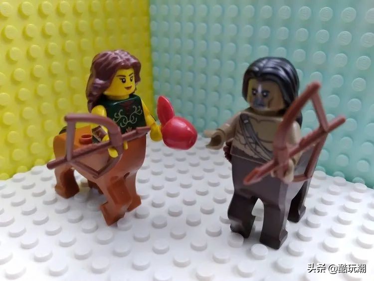 乐高正版马匹和盗版马匹的区别,乐高马匹运输车