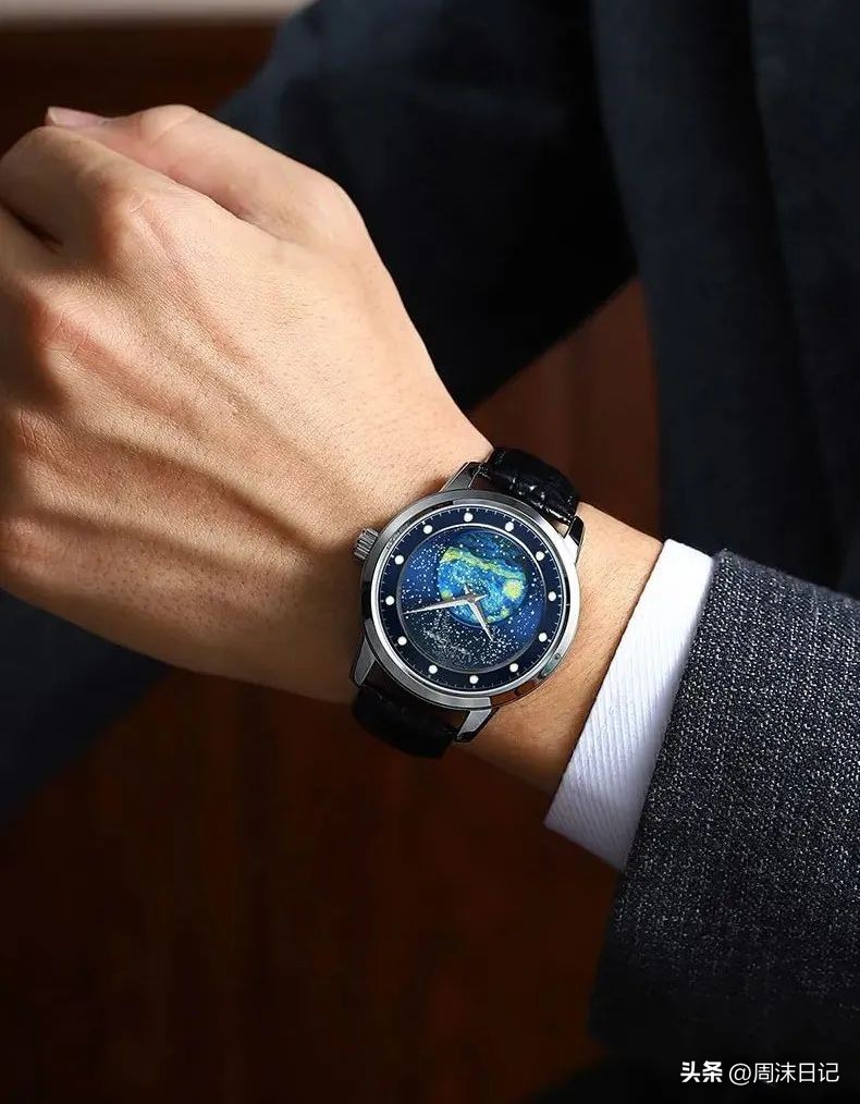 梵高艺术手表,梵高油画手表展示