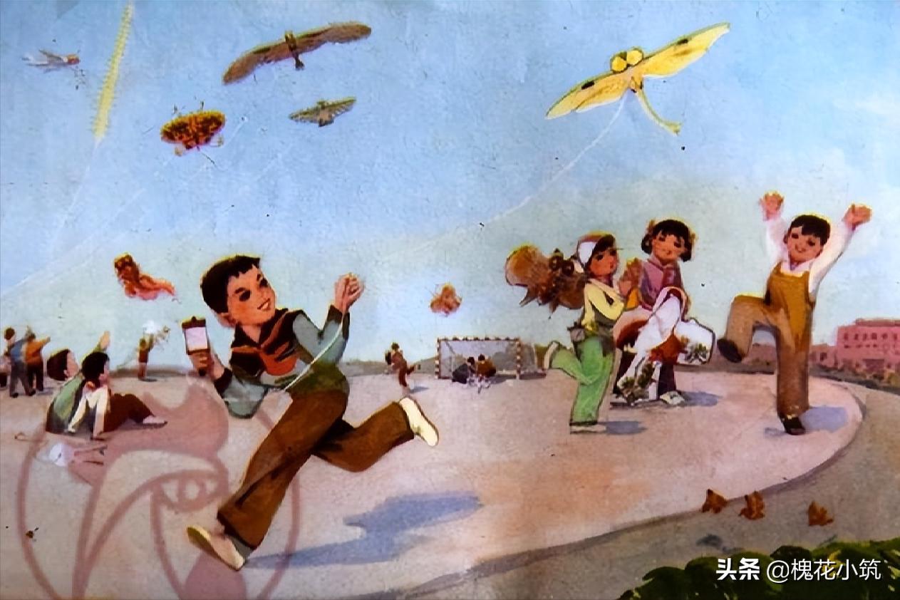 插画星条旗,撇嘴斜眼