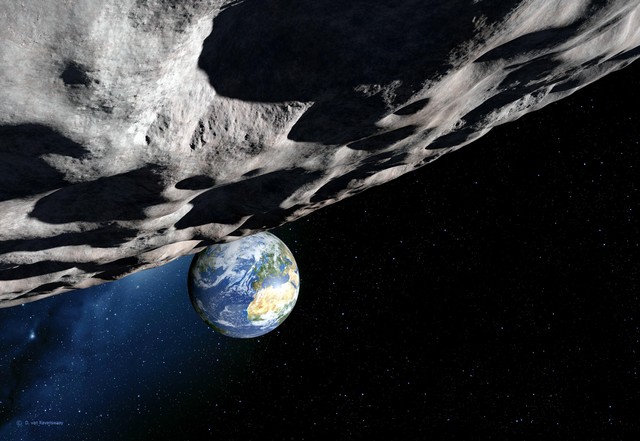 如何在小行星撞击地球下生存下去,2022小行星撞击地球是真的吗