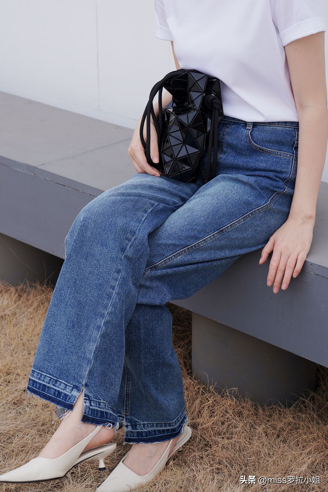 小个子雪纺v领上衣质感,女生穿搭ins高级质感上衣